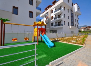 Three-room duplex, equipped with furniture and appliances, in a new residential complex in Oba, Alanya, 120 m2 ID-5294 фото-13