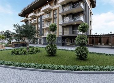 Luxury investment project in the European district of Oba, Alanya, apartments of layouts 1 + 1 2 + 1 3 + 1 4 + 1 cost from 52.000 € ID-5299 фото-4