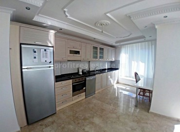 Four-bedroom duplex, equipped with furniture and appliances, 350 meters from the center, Mahmutlar, Alanya, 150 m2 ID-5312 фото-4