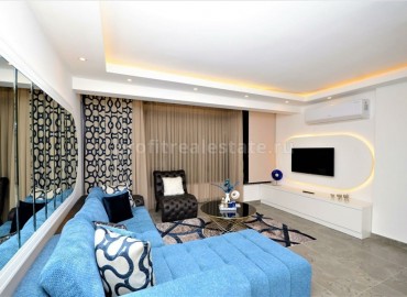 Two-bedroom duplex, with a luxurious interior, just 150 meters from the center of Alanya ID-5318 фото-2