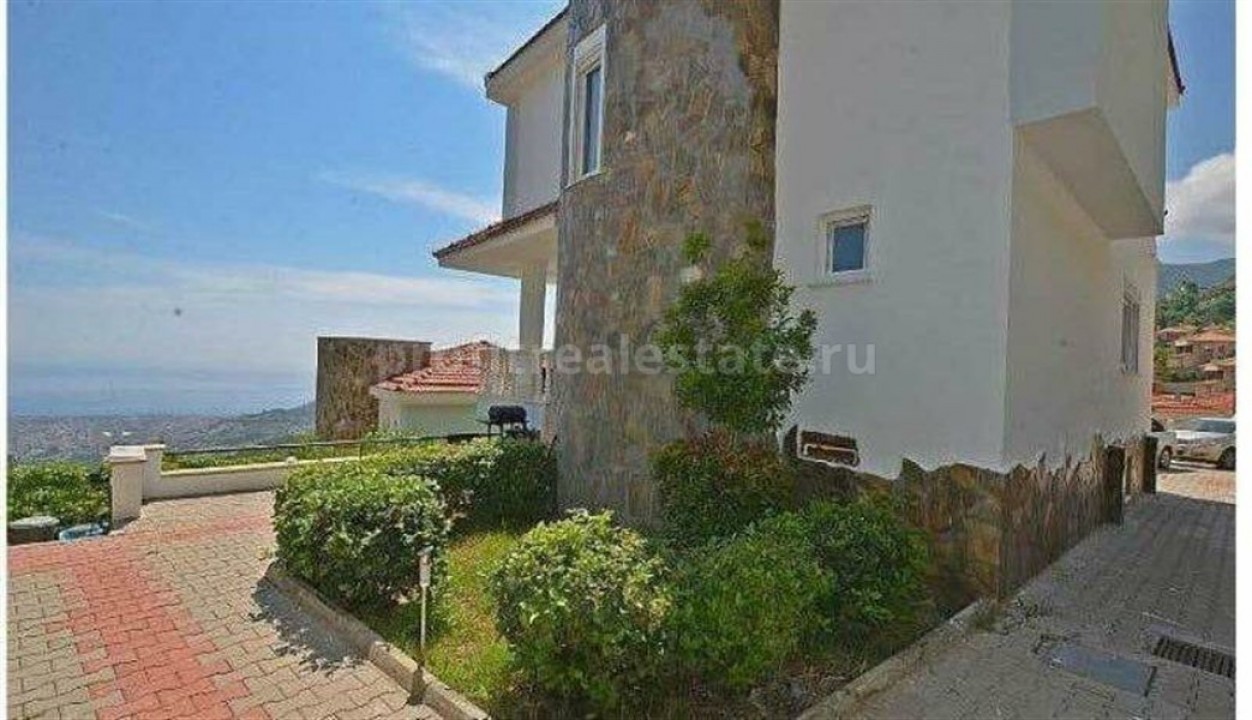 Two-storey villa in the mountains, layouts 3 + 2, with gorgeous panoramic views, Bektas, Alanya, 230 m2 ID-5319 фото-2