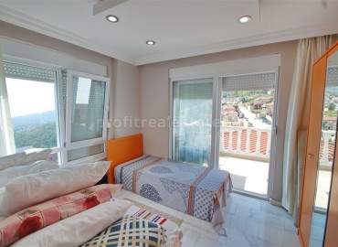 Two-storey villa in the mountains, layouts 3 + 2, with gorgeous panoramic views, Bektas, Alanya, 230 m2 ID-5319 фото-9