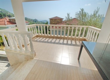 Two-storey villa in the mountains, layouts 3 + 2, with gorgeous panoramic views, Bektas, Alanya, 230 m2 ID-5319 фото-12