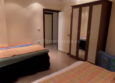 Меблированные апартаменты с тремя спальнями в комплексе с большой зеленой территорией в Махмутларе, Алания ID-0309 фото-12
