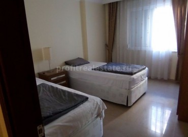 Меблированные апартаменты с тремя спальнями в комплексе с большой зеленой территорией в Махмутларе, Алания ID-0309 фото-13