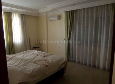 Меблированные апартаменты с тремя спальнями в комплексе с большой зеленой территорией в Махмутларе, Алания ID-0309 фото-16