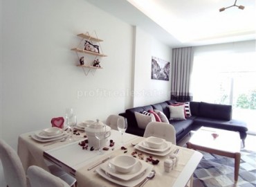 Двухкомнатные апартаменты, без мебели, в уютном жилом комплексе, Авсаллар, Аланья, 55 м2 ID-5328 фото-6