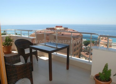 Cozy two-bedroom apartment with sea and mountain views, 100 meters from the coast, Mahmutlar, Alanya, 110 m2 ID-5361 фото-12