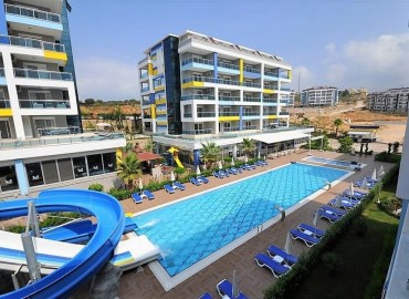 Spacious three-room duplex, fully equipped with furniture and appliances, in a premium-class residence, Kestel, Alanya, 170 m2 ID-5362 фото-1
