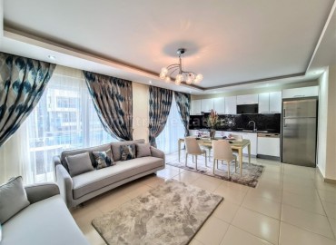 Spacious three-room duplex, fully equipped with furniture and appliances, in a premium-class residence, Kestel, Alanya, 170 m2 ID-5362 фото-4