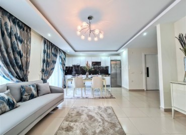 Spacious three-room duplex, fully equipped with furniture and appliances, in a premium-class residence, Kestel, Alanya, 170 m2 ID-5362 фото-5