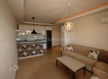 One-bedroom apartment, with furniture and appliances, 300 meters from the beach of Avsallar, Alanya ID-5369 фото-2