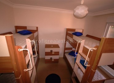 Двухкомнатные апартаменты, с мебелью и техникой, в 300 метрах от пляжа Авсаллара, Аланья ID-5369 фото-6