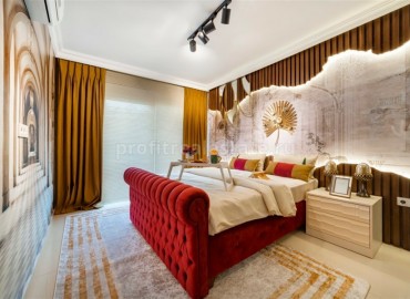 Luxurious three-room apartment, with a rich interior interior, in Mahmutlar, Alanya, 120 m2 ID-5373 фото-6