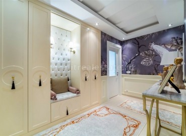 Luxurious three-room apartment, with a rich interior interior, in Mahmutlar, Alanya, 120 m2 ID-5373 фото-17
