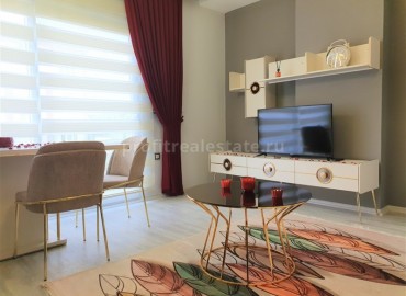 Stylish one-bedroom apartment, with furniture and appliances, in the new residence of Mahmutlar, Alanya, 47 m2 ID-5375 фото-2