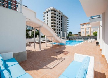 Stylish one-bedroom apartment, with furniture and appliances, in the new residence of Mahmutlar, Alanya, 47 m2 ID-5375 фото-13