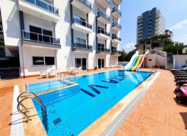 Stylish one-bedroom apartment, with furniture and appliances, in the new residence of Mahmutlar, Alanya, 47 m2 ID-5375 фото-16