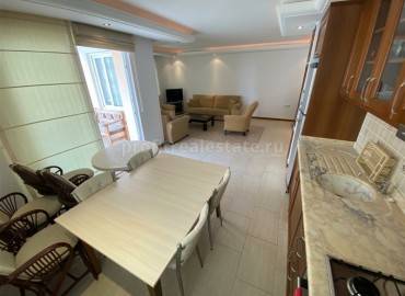 Three-room apartment, with furniture and appliances, 20 meters from the sea, Mahmutlar, Alanya ID-5376 фото-4