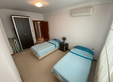 Three-room apartment, with furniture and appliances, 20 meters from the sea, Mahmutlar, Alanya ID-5376 фото-9