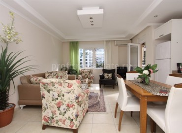 Three-room apartment, equipped with furniture and appliances, 100 meters from the center of Alanya ID-5378 фото-4