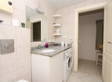 Three-room apartment, equipped with furniture and appliances, 100 meters from the center of Alanya ID-5378 фото-16