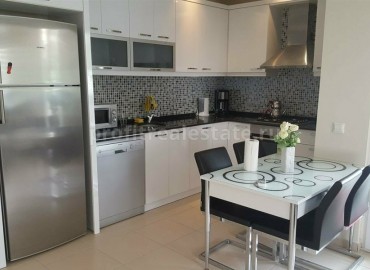 Spacious three-room apartment, with furniture and appliances, 250 meters from the sea Mahmutlar, Alanya ID-5379 фото-6
