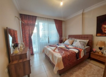 Cozy three-room apartment, equipped with furniture and appliances, just 150 meters from the sea, Mahmutlar, Alanya, 110 m2 ID-5380 фото-7