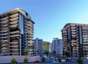 Новые трехкомнатные апартаменты в комплексе, с отличными видовыми характеристиками, в жилом комплексе 2020 года постройки, Махмутлар, Аланья, 100 м2 ID-5384 фото-18