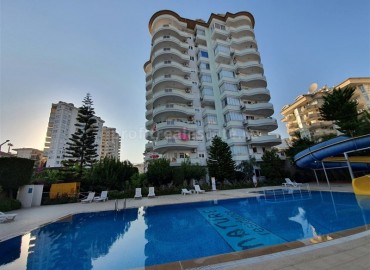 Two-bedroom apartment, with furniture and appliances, in a cozy residential complex in Cikcilli district, Alanya, 110 m2 ID-5385 фото-1
