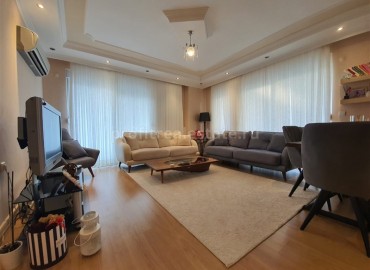 Two-bedroom apartment, with furniture and appliances, in a cozy residential complex in Cikcilli district, Alanya, 110 m2 ID-5385 фото-2