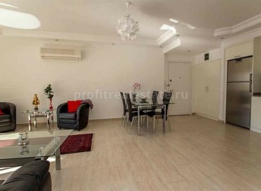 Three-room apartment, furnished and equipped, just 150 meters from Oba beach, Alanya ID-5387 фото-3