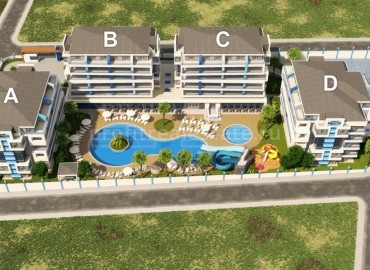 Two-bedroom apartment, with furniture and appliances, in an elite residential complex, Oba, Alanya, 120 m2 ID-5397 фото-2
