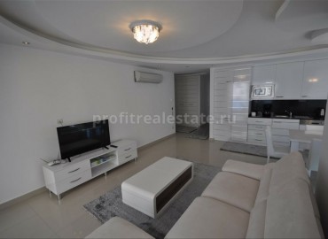 Cozy three-room apartment, ready to move in, just 200 meters from the sea, Tosmur, Alanya, ID-5408 фото-5