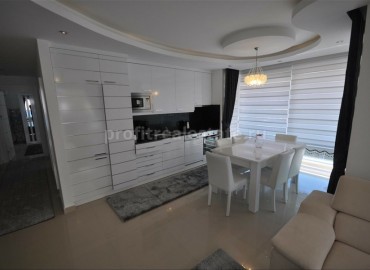 Cozy three-room apartment, ready to move in, just 200 meters from the sea, Tosmur, Alanya, ID-5408 фото-6