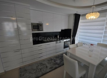 Cozy three-room apartment, ready to move in, just 200 meters from the sea, Tosmur, Alanya, ID-5408 фото-7