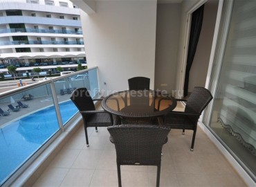 Cozy three-room apartment, ready to move in, just 200 meters from the sea, Tosmur, Alanya, ID-5408 фото-20