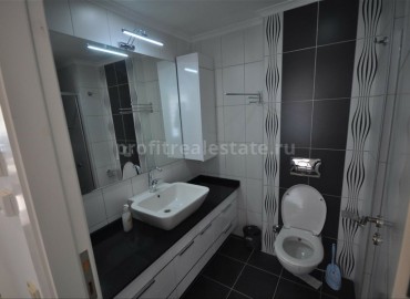 Cozy three-room apartment, ready to move in, just 200 meters from the sea, Tosmur, Alanya, ID-5408 фото-23