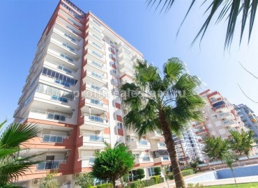 Two-room apartments, with a large total area, equipped with furniture and appliances, in Mahmutlar, Alanya, 80 m2 ID-5412 фото-1