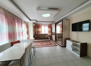 Inexpensive one-bedroom apartment with furniture and appliances, 400 meters from the sea, Mahmutlar, Alanya, 75 m2 ID-5418 фото-3