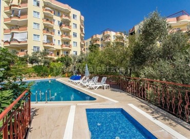 One-bedroom apartment 350 meters from the beach, Tosmur, Alanya, 65 m2 ID-5420 фото-1
