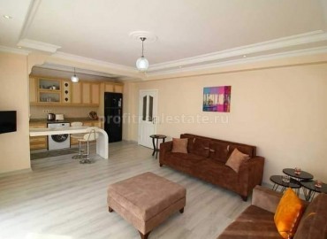 Two-bedroom apartment, with furniture and appliances, a well-kept residential complex in Cikcilli district, Alanya, 110 m2 ID-5428 фото-2