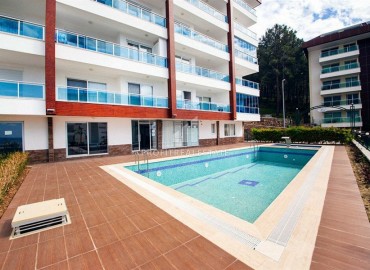 One-bedroom apartment, unfurnished, 300 meters from the sea, Kargicak, Alanya ID-5450 фото-16