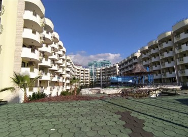 Недорогие трехкомнатные апартаменты, в отельном корпусе, с доступом ко всей инфраструктуре, на первой береговой линии, Махмутлар, Аланья, 67 м2 ID-5456 фото-14