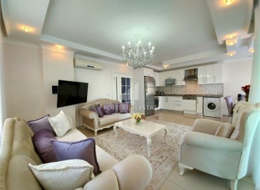 Elegant two-bedroom apartment, just 50 meters from the sea, Kestel, Alanya, 120 m2 ID-5462 фото-3