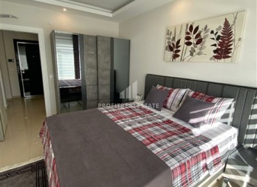 Stylish one-bedroom apartment, in a residential complex with rich infrastructure, Cikcilli, Alanya, 65 m2 ID-5468 фото-10