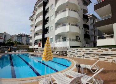 Stylish one-bedroom apartment, in a residential complex with rich infrastructure, Cikcilli, Alanya, 65 m2 ID-5468 фото-15