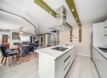 Luxurious four-room duplex, in a premium class residential complex, Kargicak, Alanya, 210 m2 ID-5469 фото-8