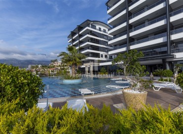 Three-room apartment, with a rich interior, in an elite residential complex, Kargicak, Alanya, 110 m2 ID-5470 фото-17