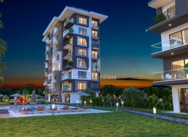 Недорогие квартиры на начальном этапе строительства, всего в 200 метрах от моря, Демирташ, Аланья, 45-127 м2 ID-5483 фото-4